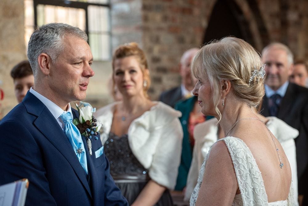 A winter wedding for Wendy & Barry at Bedern Hall, York.