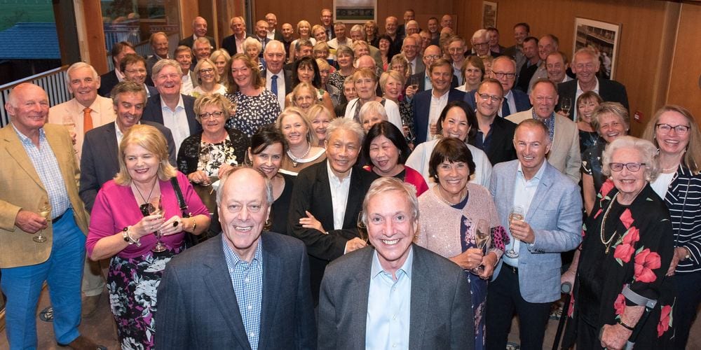 A celebration party at York Racecourse.
